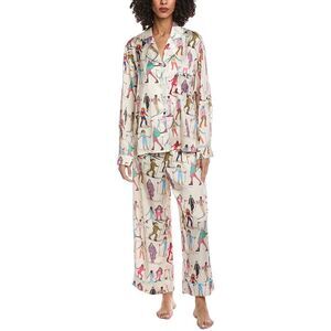 Karen Mabon Womens  2Pc Pajama Set